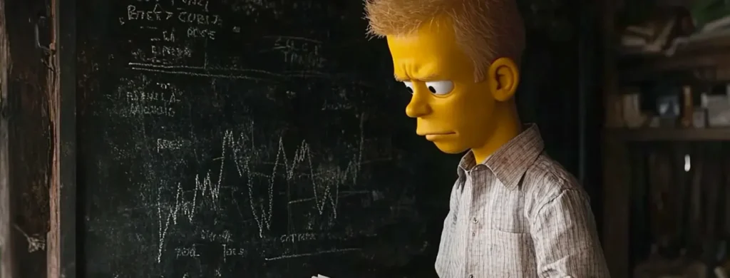 Bart Simpson Ticaret Deseni