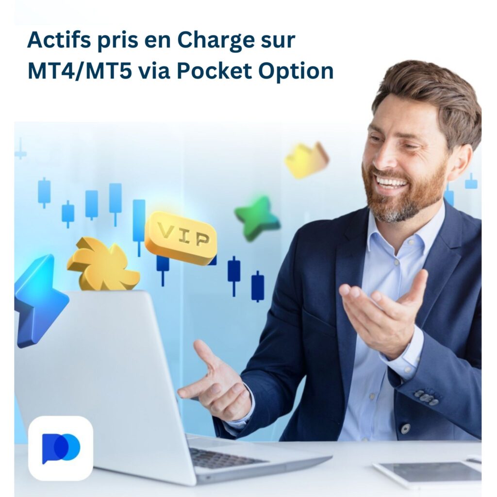 Actifs pris en charge sur MT4/MT5 via Pocket Option.