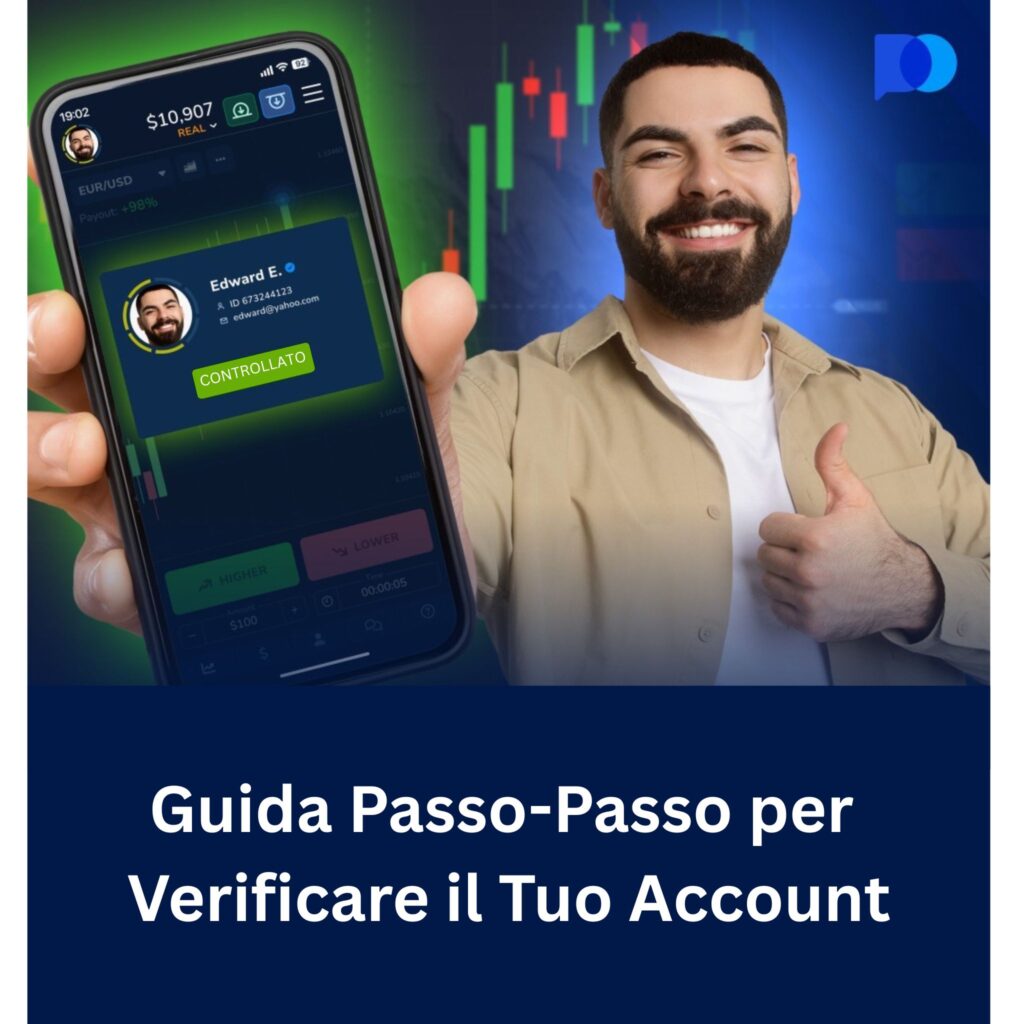 Guida passo-passo per verificare il tuo account.