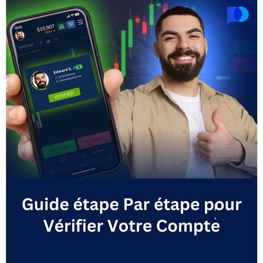 Guide étape par étape pour vérifier votre compte.