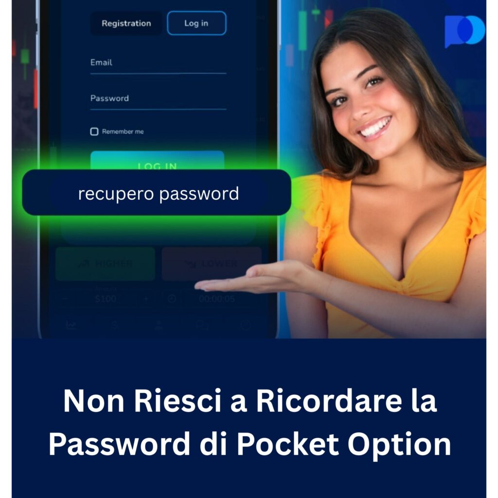 Non riesci a ricordare la password di Pocket Option?