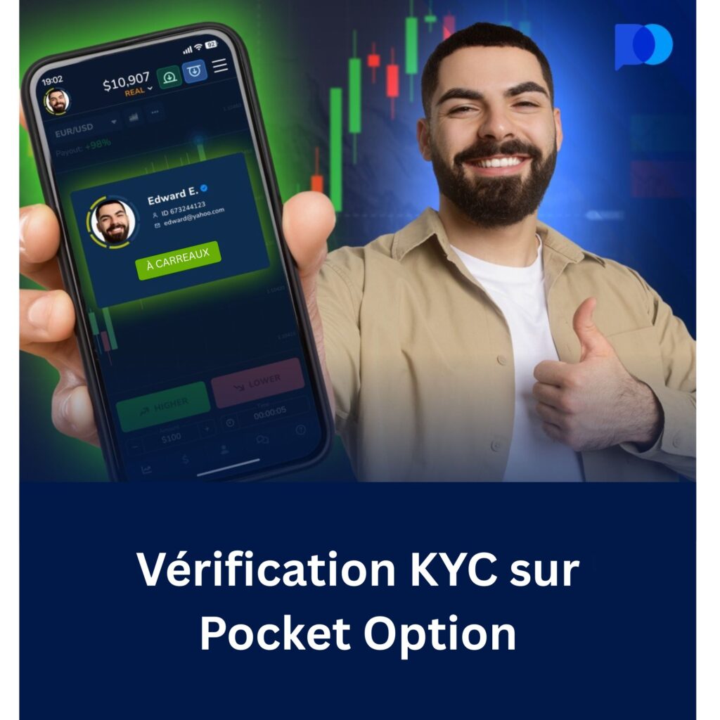 Vérification KYC sur Pocket Option.